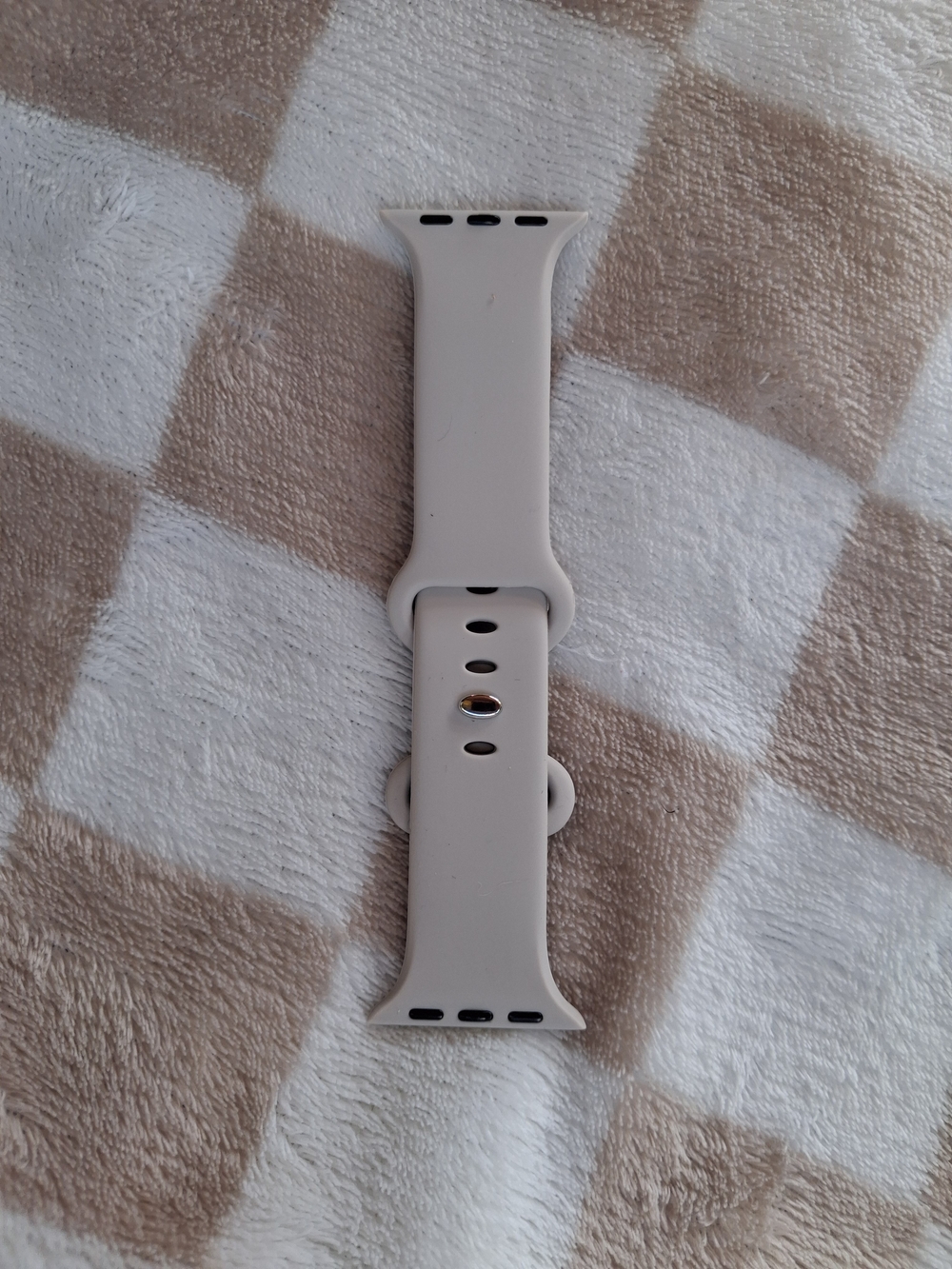 Apple Silicone Sport Band - Light Beige